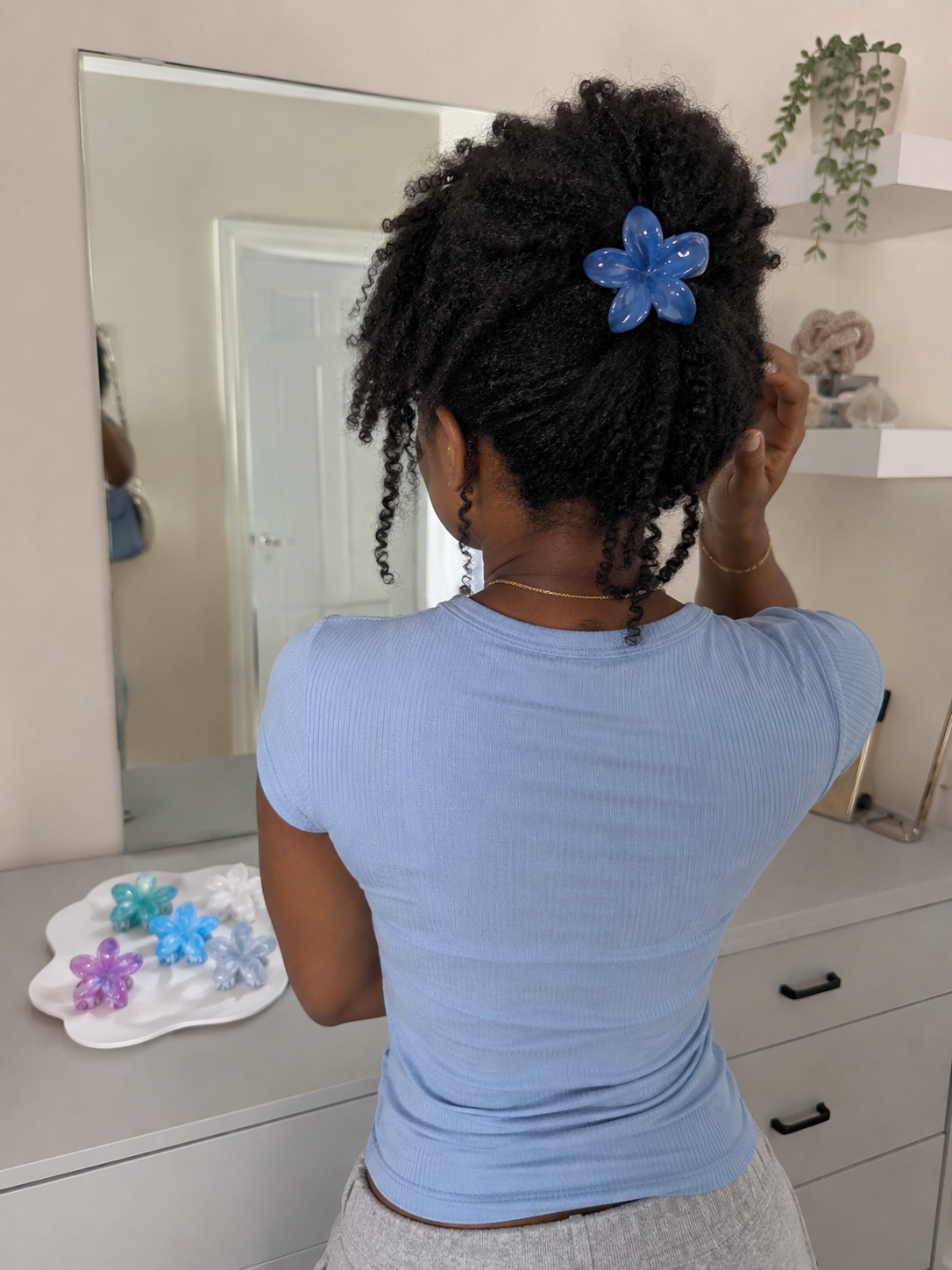 Flower Hair Clips Collection