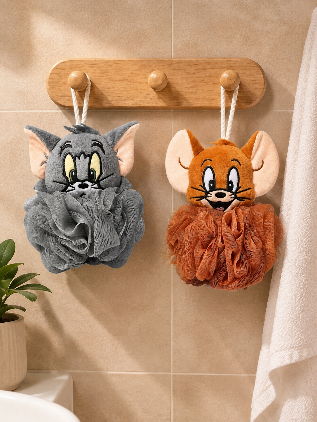 Tom & Jerry Bath Foaming Net Set