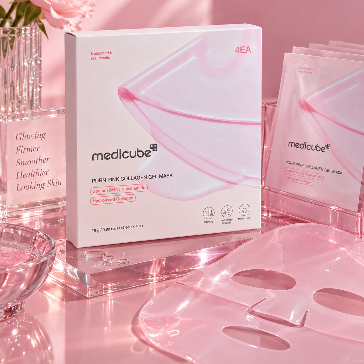 Medicube PDRN Pink Collagen Mask (4 Sheets)