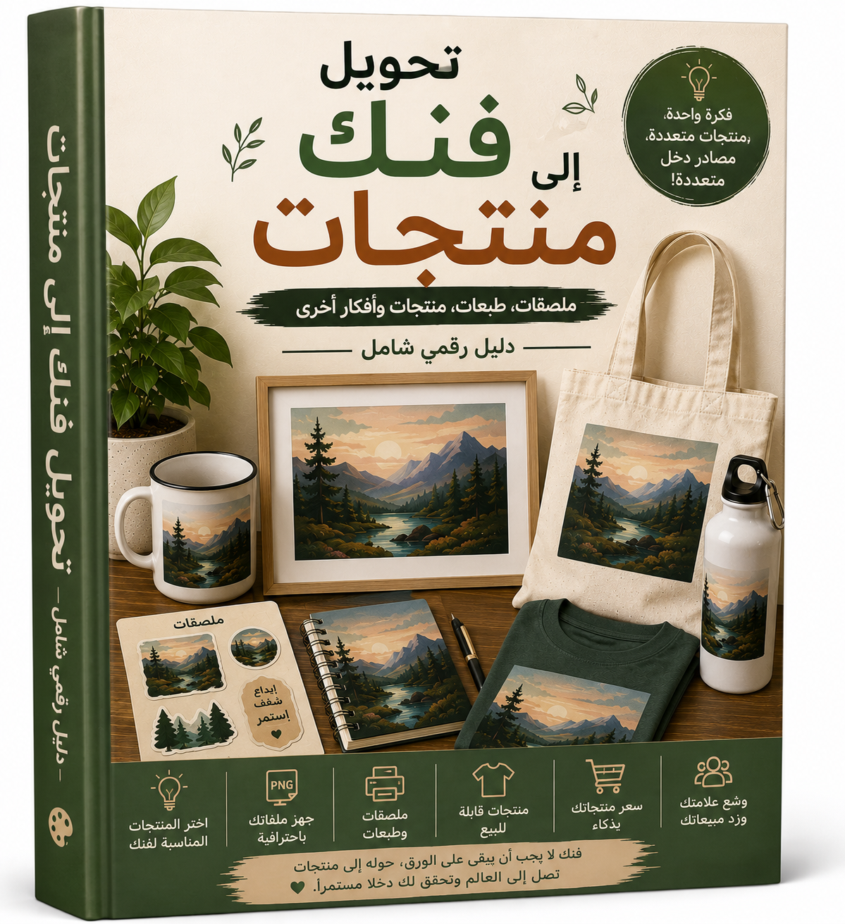 تحويل فنّك إلى منتجات | Turning Your Art into Products (Arabic)
