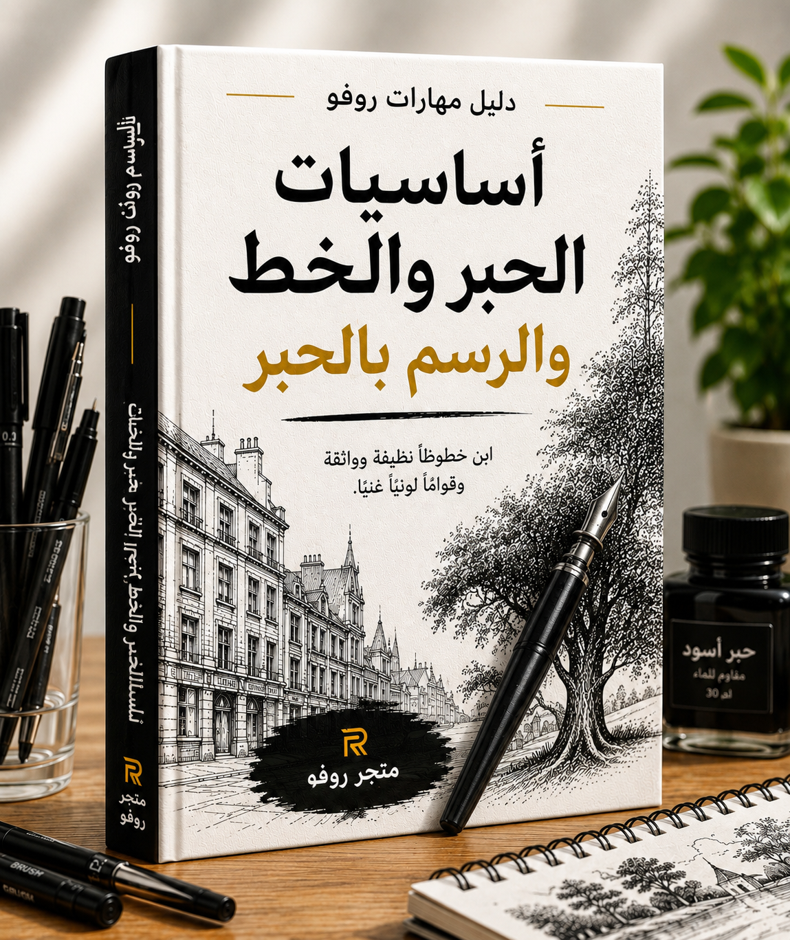 أساسيات الحبر والخطوط | Ink & Linework Fundamentals (Arabic)